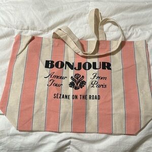 Sezane Canvas Tote
